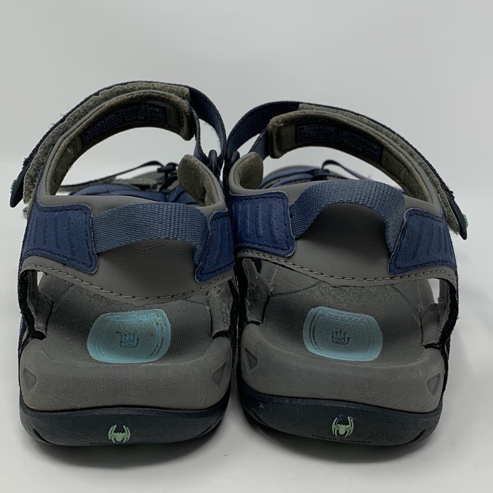Teva Tirra Blue Outdoor Hiking Sandal Cushioned Quick Dry Comfort Walking - Picture 8 of 14